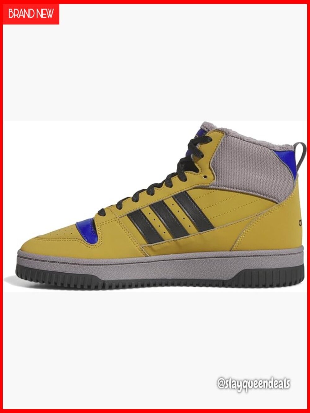 Winterized Mid Top Sneakers, Synthetic Nubuck, Fur Lined, Basketball Style